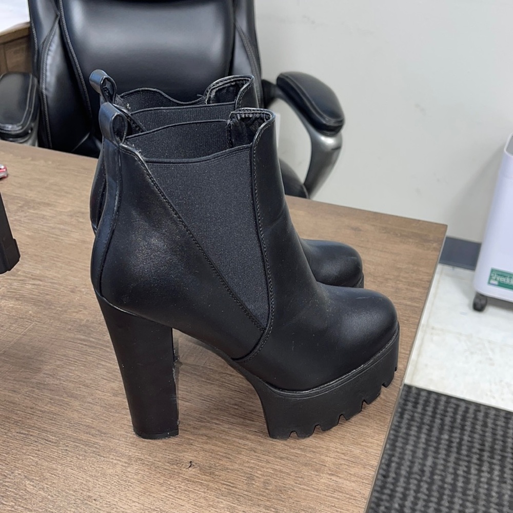 Platform booties from Nasty Gal